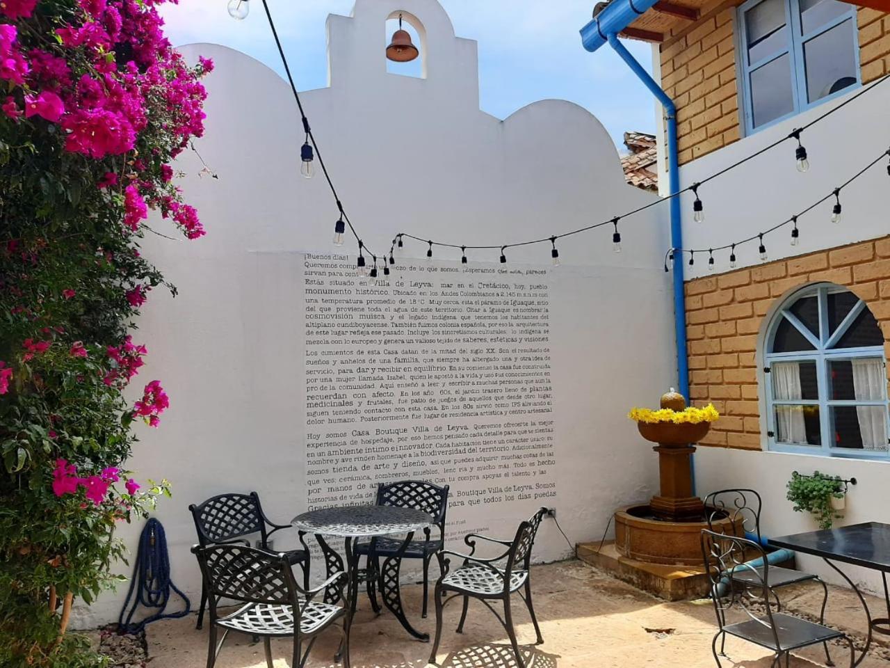 Hotel Casa Boutique Villa De Leyva (Adults Only) Екстер'єр фото